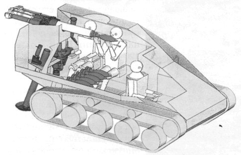 «Визель» 120-мм самоходный миномёт схема внутреннего устройства